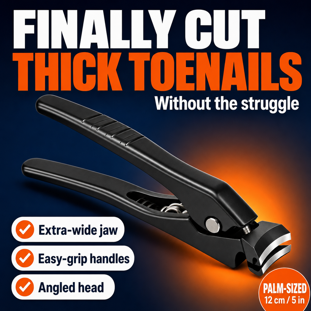 Ergonomic Long Handle Toenail Clippers