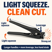 Ergonomic Long Handle Toenail Clippers
