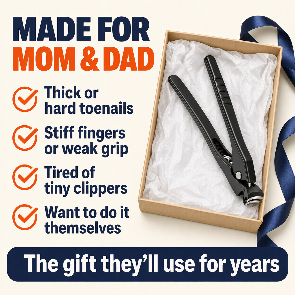 Ergonomic Long Handle Toenail Clippers