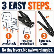 Ergonomic Long Handle Toenail Clippers